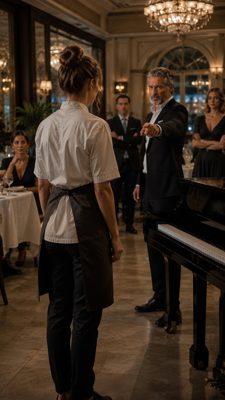 Restaurant Owner Challenges Chef, Then Her Piano Talent Shocks Everyone
