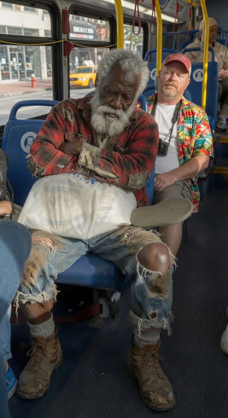 Rude Tourist Disrespects an Elderly Passenger on a Bus, Learns an Unforgettable Lesson