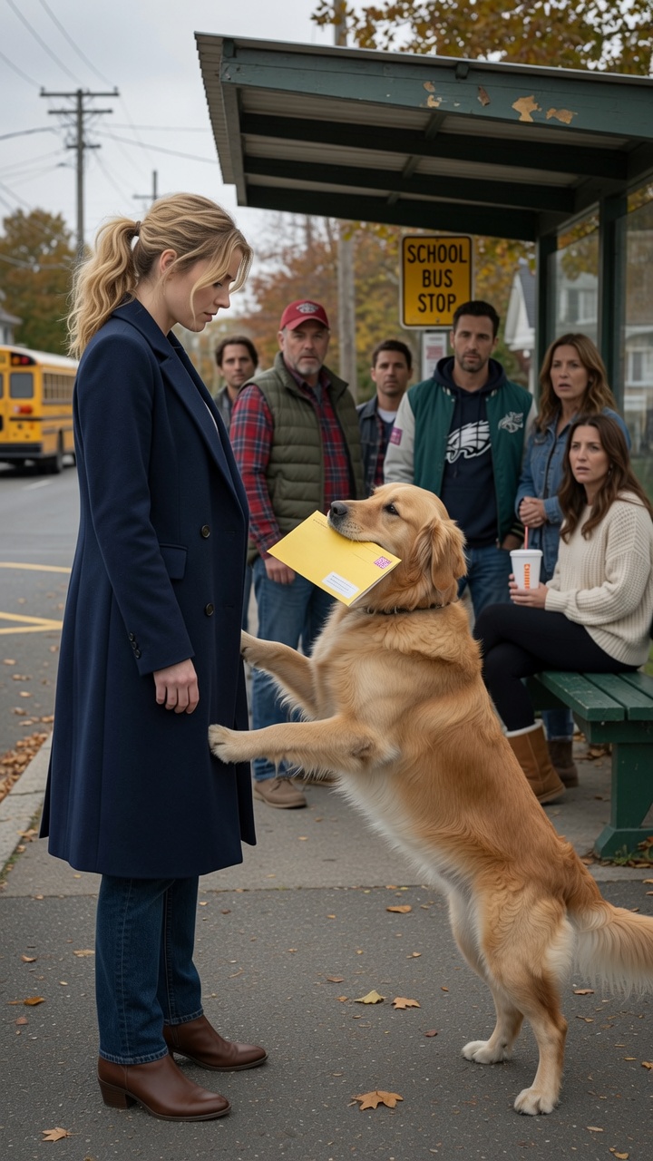 Stray Dog Delivered Mysterious Envelope That Changed Young Woman's Life Forever