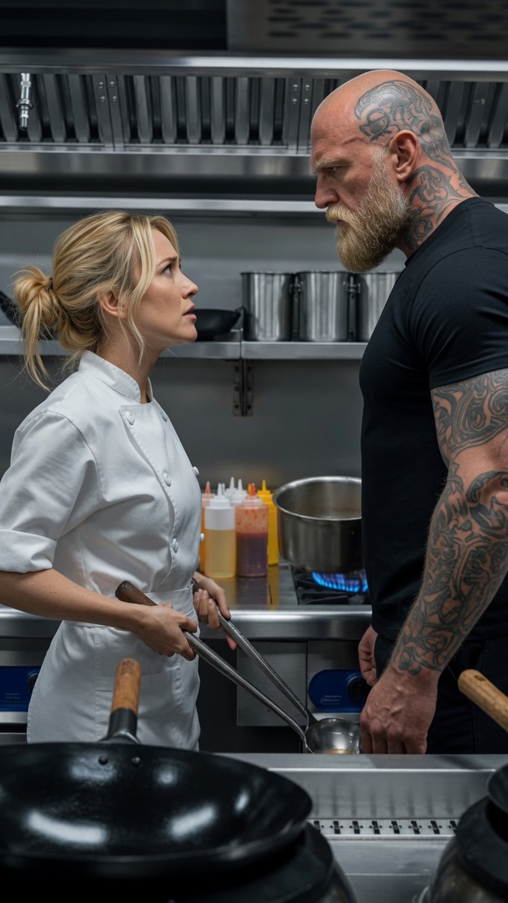 Tattooed Giant Attacked Tiny Chef Before Discovering Her Terrifying Secret Identity