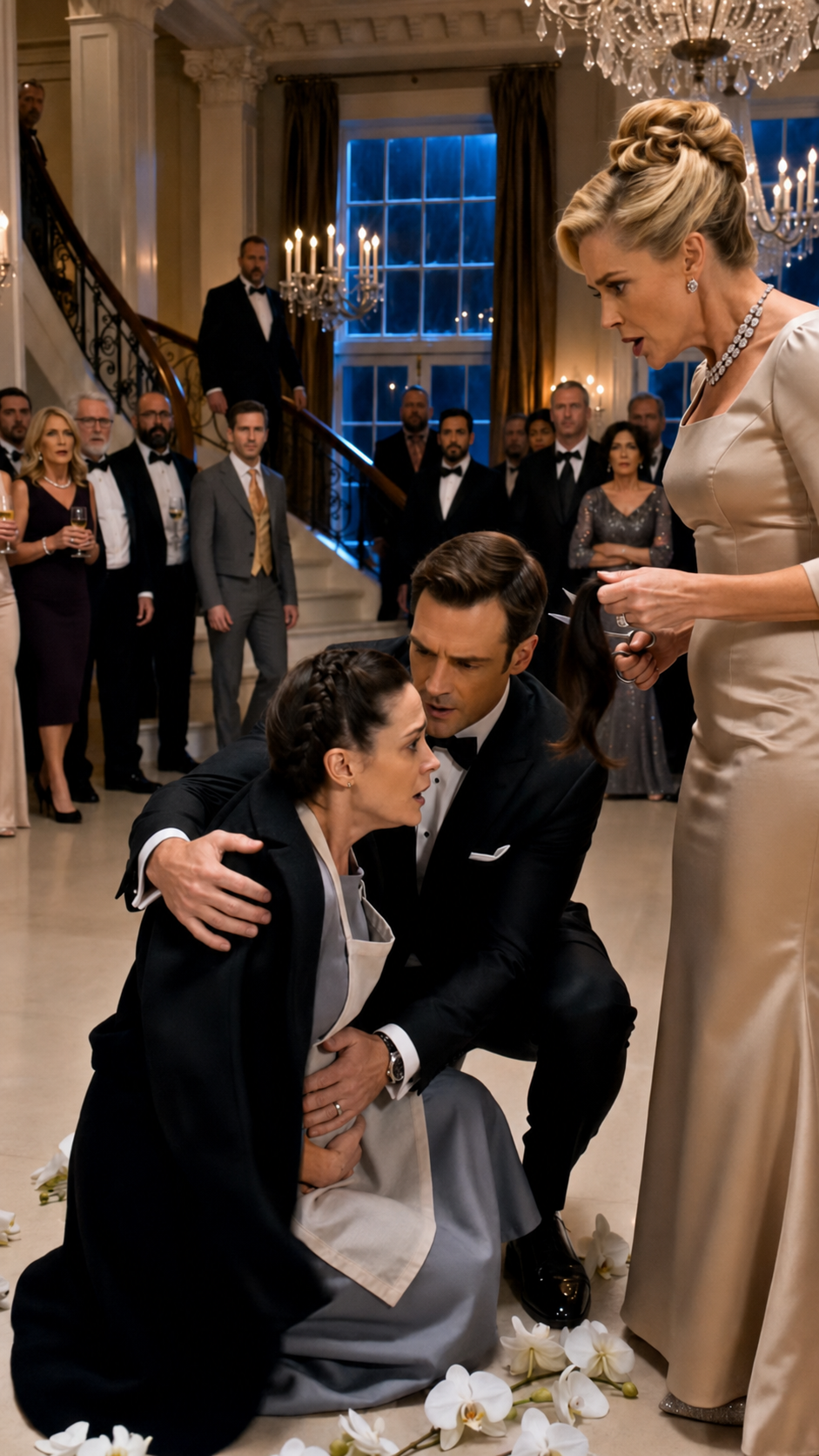 The Ballroom Fell Silent When Her Hidden Husband Finally Appeared