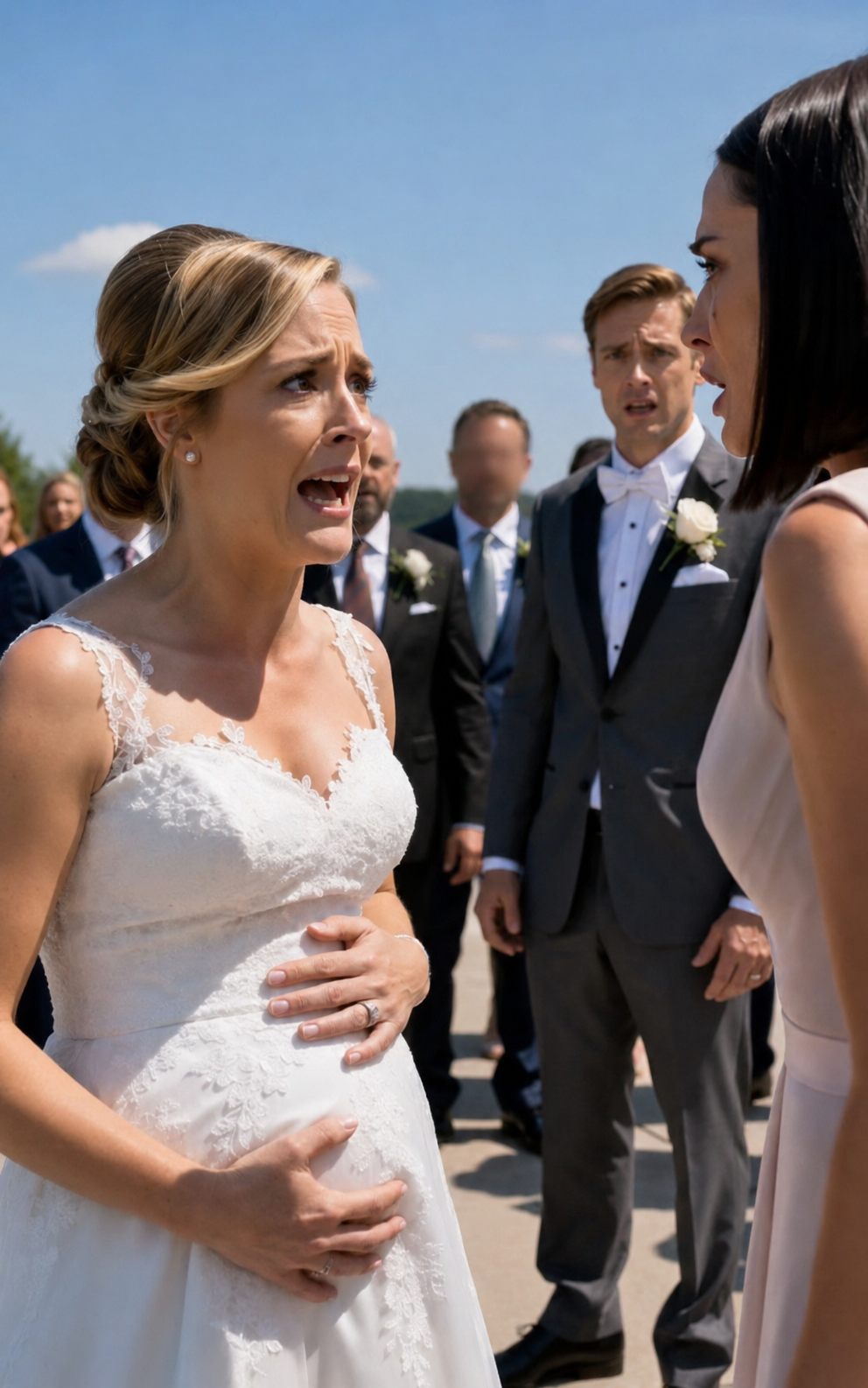 The Bridesmaid’s Sapphire Ring Exposed The Groom’s Betrayal During Wedding