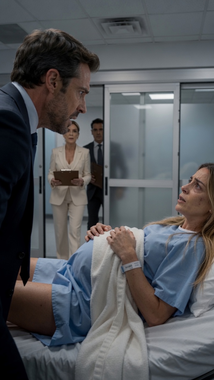 The Hospital Door Opened as Their Carefully Hidden Scheme Collapsed