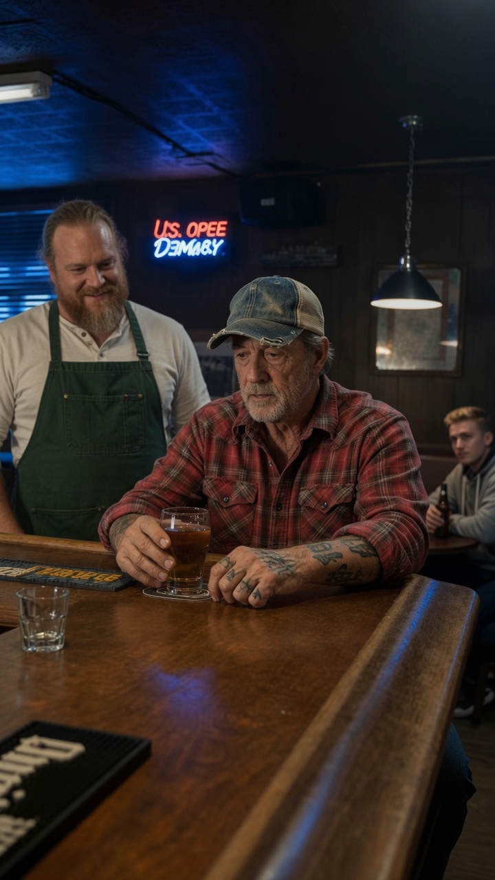 The Veteran's Calm Eyes Hid A Past Nobody Dared Question