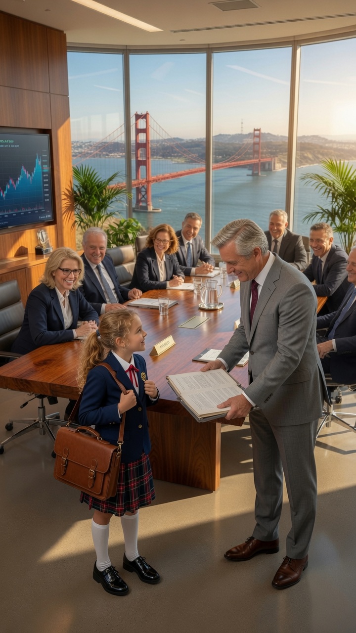 Thirteen-Year-Old Girl Exposes Secret Error That Could Destroy Global Corporation