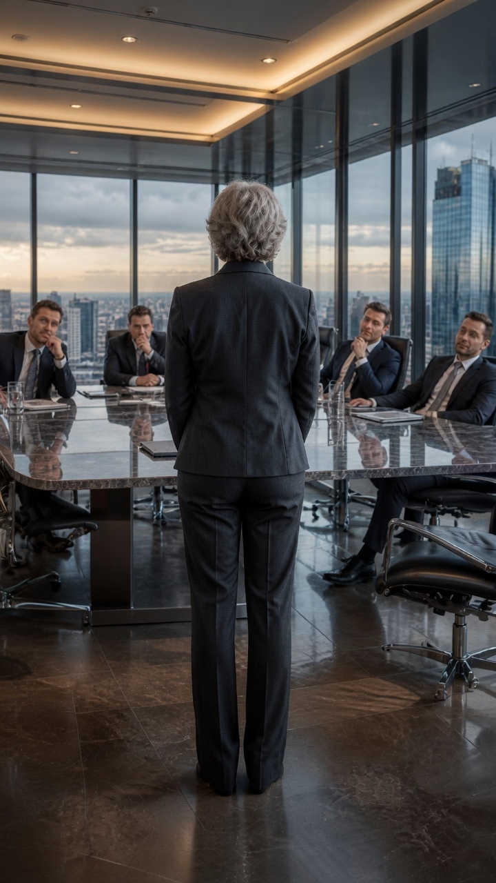 Young Executives Ridiculed Her Before Learning She Founded Their Company