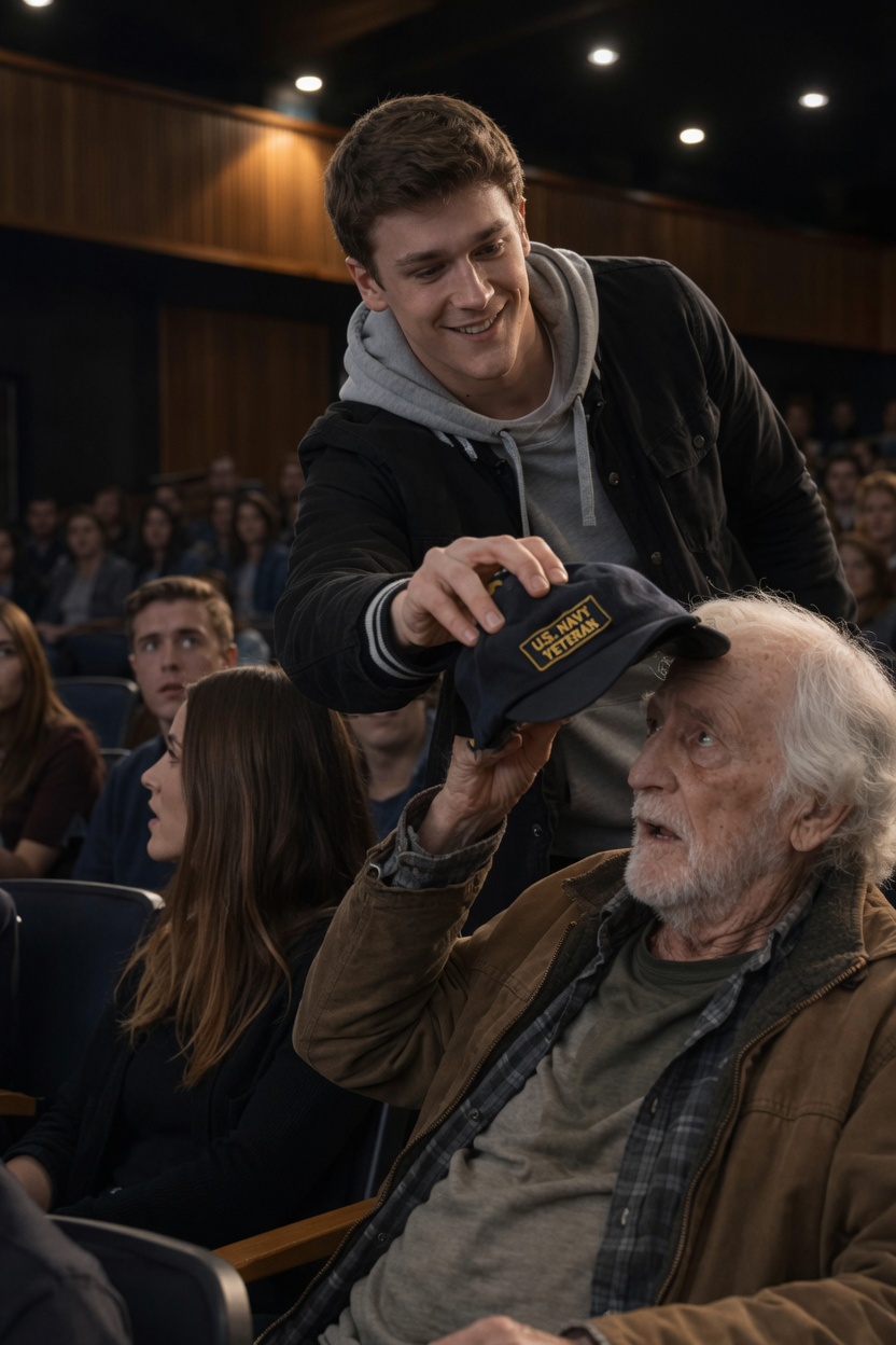Young Man Humiliated Veteran Inside Crowded Movie Theater