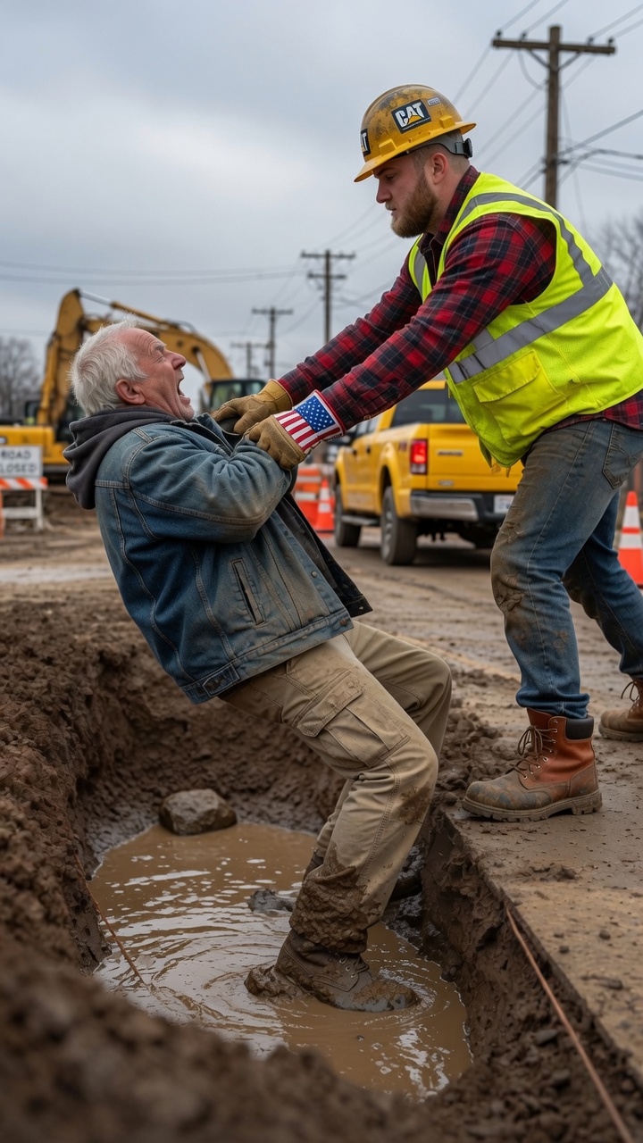 Young Worker Pushed Elderly Colleague Into Mud Then Luxury Cars