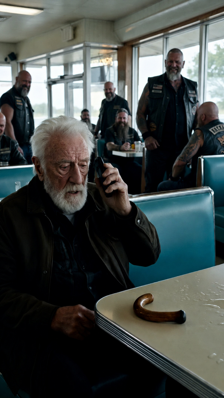 Bikers Mocked an Old Man Until His Convoy Suddenly Arrived 2