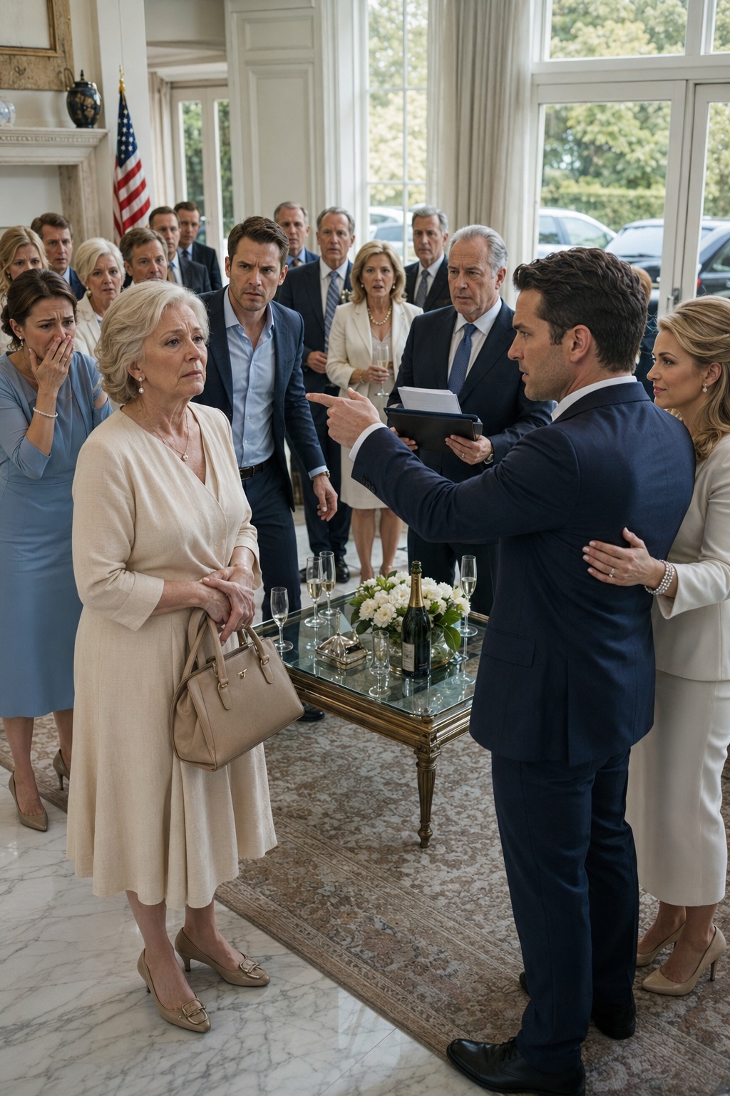 My son smiled like the $32 million had already crowned him king of the family, then looked at me in front of everyone and said, “Get out of my house,” as if I were no longer his mother, only an old woman standing too close to money that did not belong to her.