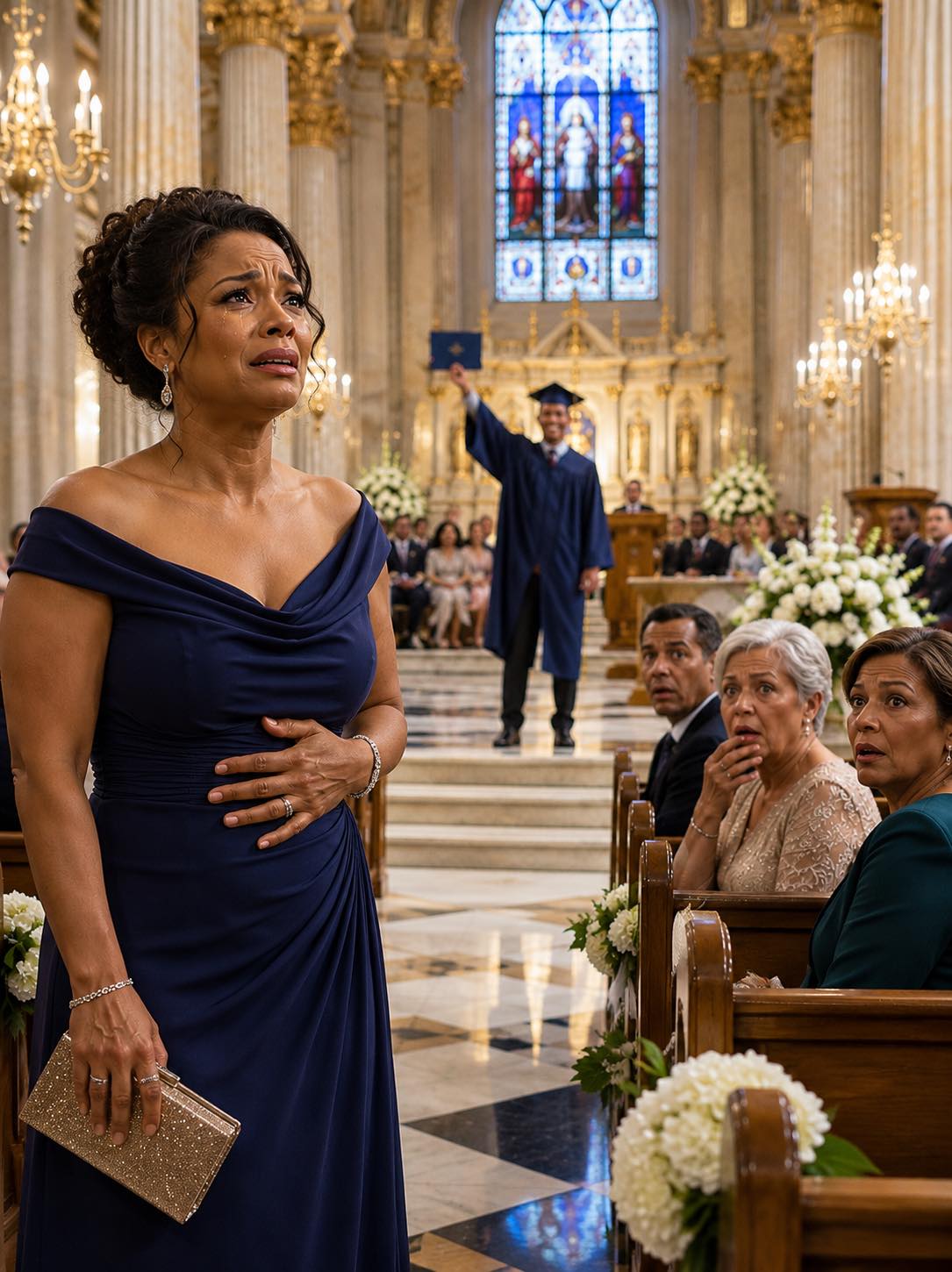 My Stepmother Embarrassed My Mom at My Graduation by Forcing Her Out of the Front Row… But Minutes Later, I Took the Microphone and Revealed a Truth That Left 1,000 Guests in Complete Silence.