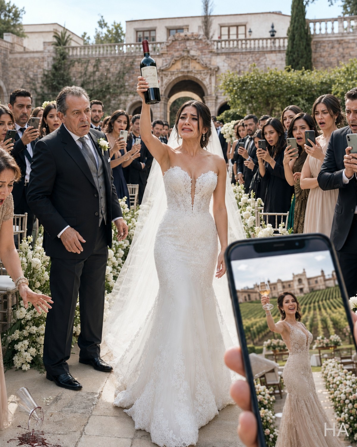 Her Family Asked Her to Cancel Her Wedding So Her Sister Could Shine… But at the Reception, Every Bottle on the Tables Exposed the Secret They Buried for Years