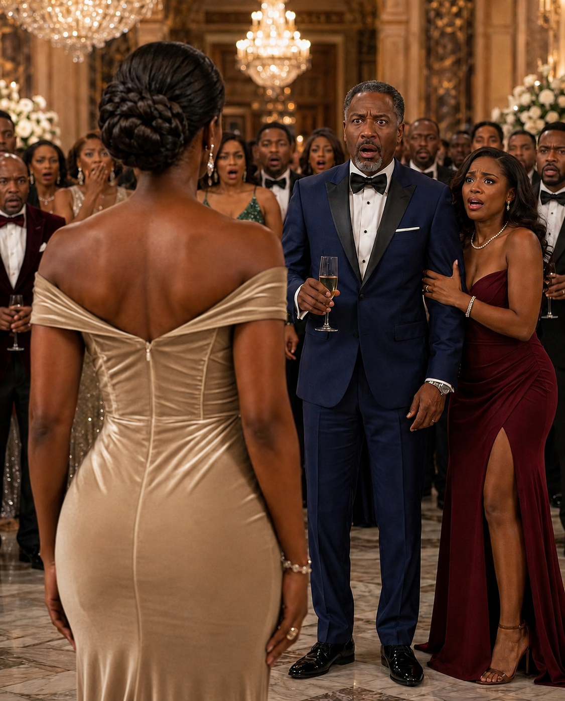 My husband burned the only beautiful dress I had so I wouldn’t be able to attend his promotion gala. Then he looked at me with contempt and called me “an embarrassment.”