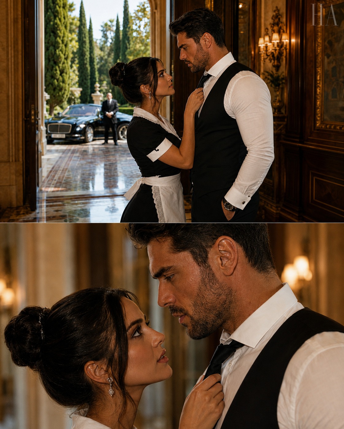 The Maid Fixed the Mafia Boss’s Tie—Then Whispered...