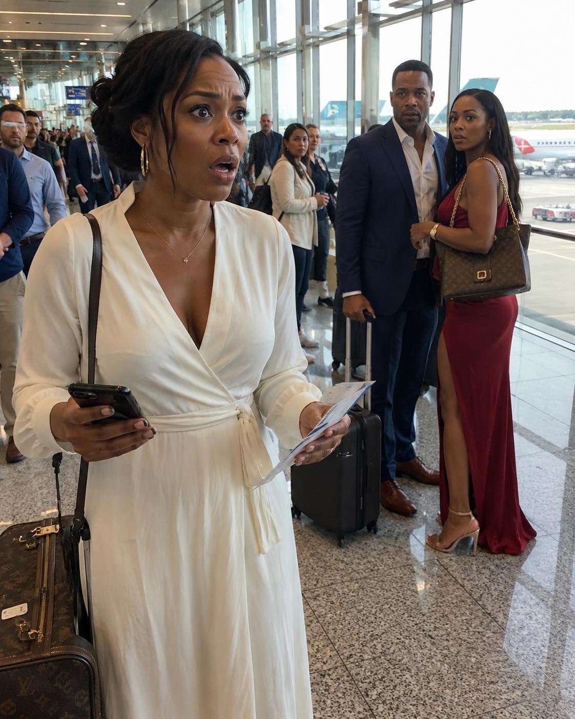 My husband took his mistress to Dubai using our joint money — so I emptied our accounts, froze all the cards, and a phone call in the hotel lobby exposed his truth.