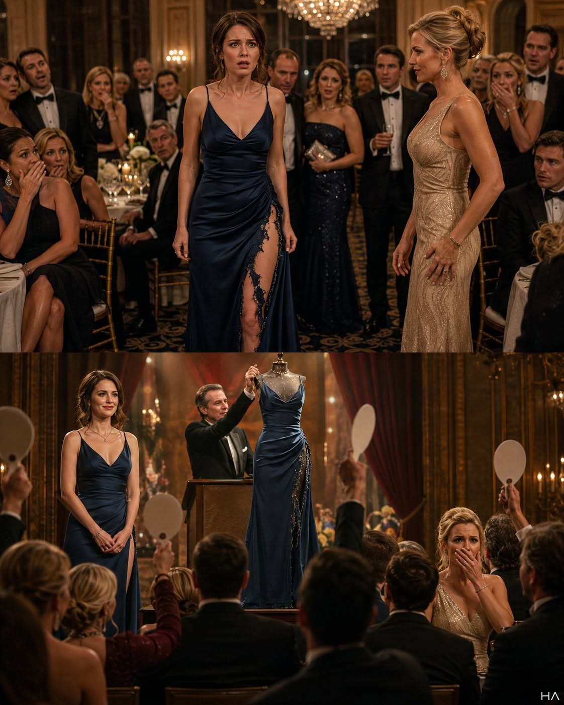 PART 3 For a few seconds after Vivian Ross bid $100,000 on my torn dress, I forgot how to breathe.