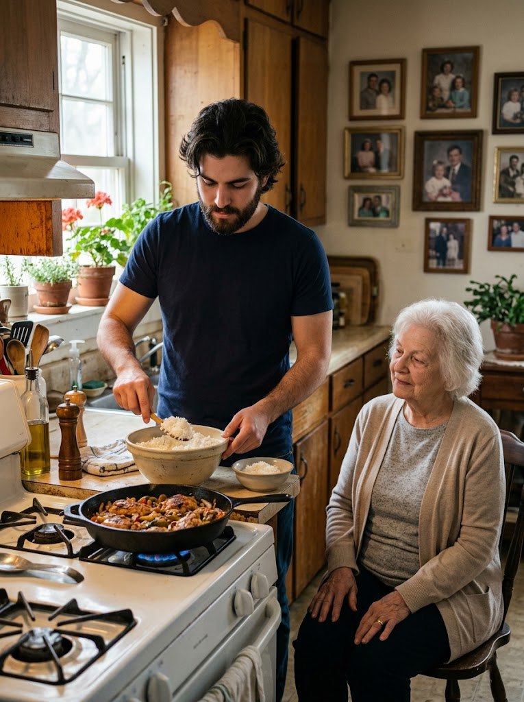 A POOR COLLEGE STUDENT SPENT MONTHS CLEANING A BITTER OLD WOMAN’S FALLING-APART HOUSE, COOKING HER MEALS, CARRYING HER TO DOCTORS, AND LEAVING EVERY THURSDAY WITH EMPTY POCKETS AND ONE MORE PROMISE THAT SHE’D “SETTLE IT SOON”—SO BY THE TIME SHE DIED, EVERYONE ASSUMED HE’D BEEN A FOOL WHO WORKED FOR NOTHING… UNTIL HE OPENED THE LETTER SHE LEFT HIM, READ THE FIRST FEW LINES IN HER SHAKY BLUE INK, AND REALIZED HER OWN CHILDREN WERE ABOUT TO FIND OUT WHAT SHE HAD REALLY BEEN WRITING DOWN ALL ALONG...