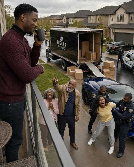 My parents sold their paid-off house to rescue my sister, then showed up at my lake house with a moving truck. “We’re your parents. We don’t need permission to live here,” Dad demanded. But when I found a note slid under my front door, I realized this was much worse than a family emergency.