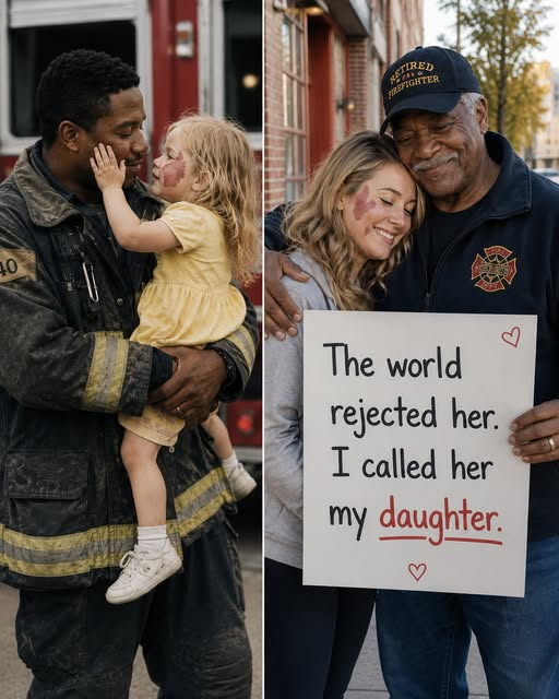 The Firefighter Who Adopted the Little Girl Nobody Wanted