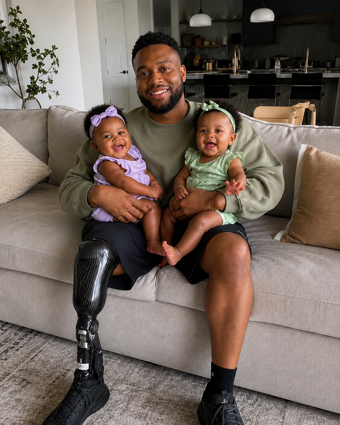 I Came Home with a Prosthetic Leg to Find My Wife Had Left Me with Our Newborn Twins – But Karma Gave Me a Chance to Meet Her Again Three Years Later