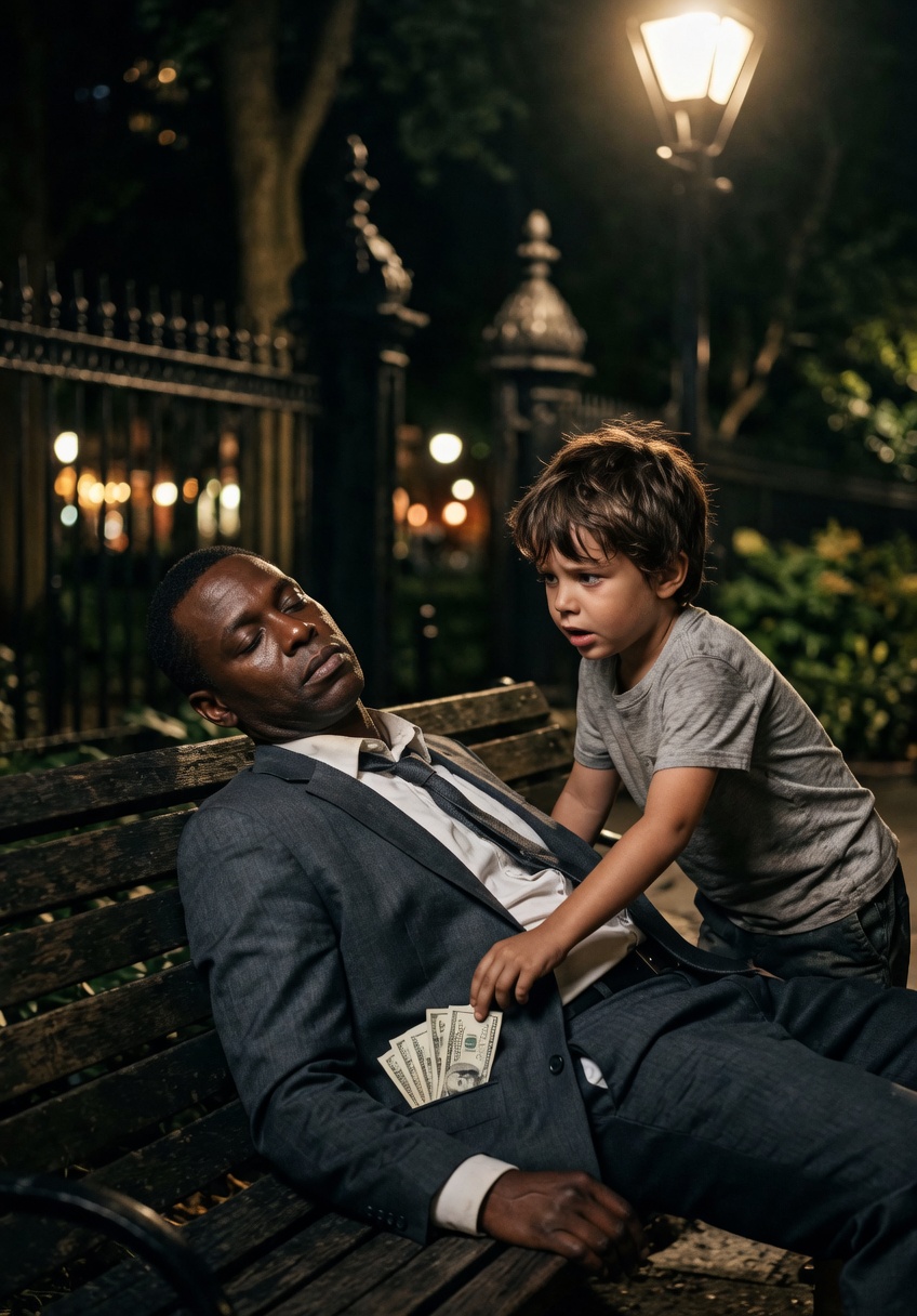 I tested a street kid with 50,000 dollars to prove he was a thief, but what he did shattered my soul and ruined my own family.