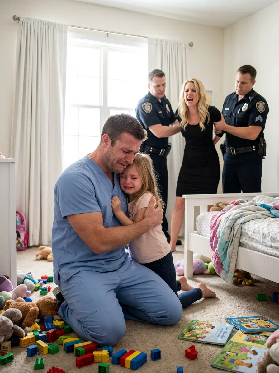 My new wife’s 7-year-old daughter always cried when we were alone. “What’s wrong?” I’d ask, but she’d just shake her head. My wife would laugh, “She just doesn’t like you.” One day while she was on a business trip, she pulled something from her backpack. “Daddy… Look at this.”