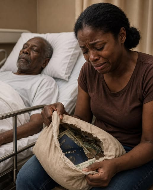 My father-in-law had no pension. I cared for him with all my heart for 12 years. With his last breath, he handed me a torn pillow and said, “For Maria.” When I opened it, I cried nonstop…