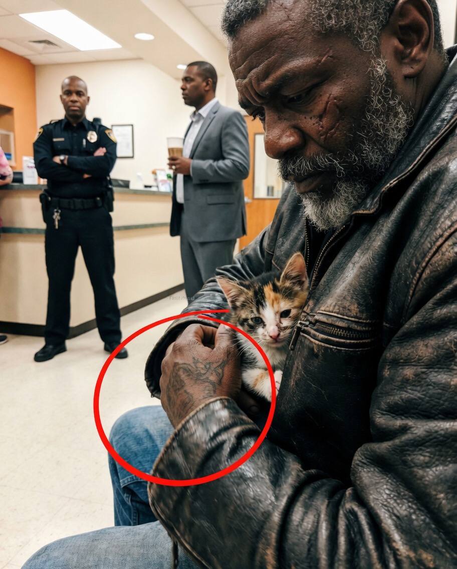 The Kitten in the Biker’s Helmet Exposed the Man Everyone Trusted