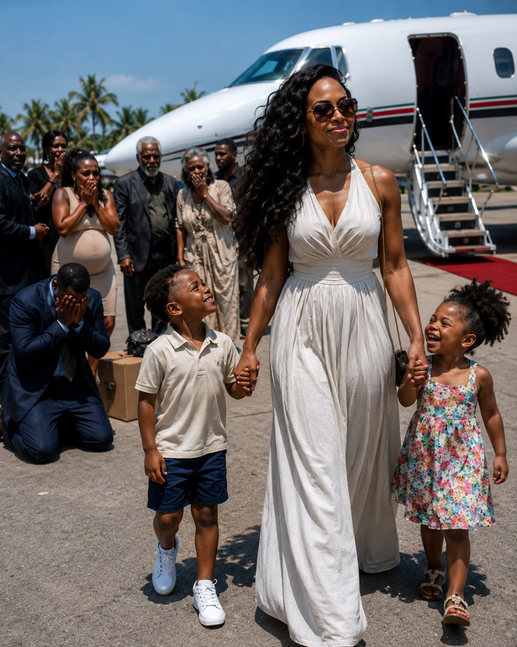 5 minutes after the divorce, I flew abroad with my two kids. Meanwhile, all seven members of my ex-in-law’s family had gathered at the maternity clinic to hear his mistress’s ultrasound results, but the doctor’s words left them stunned.