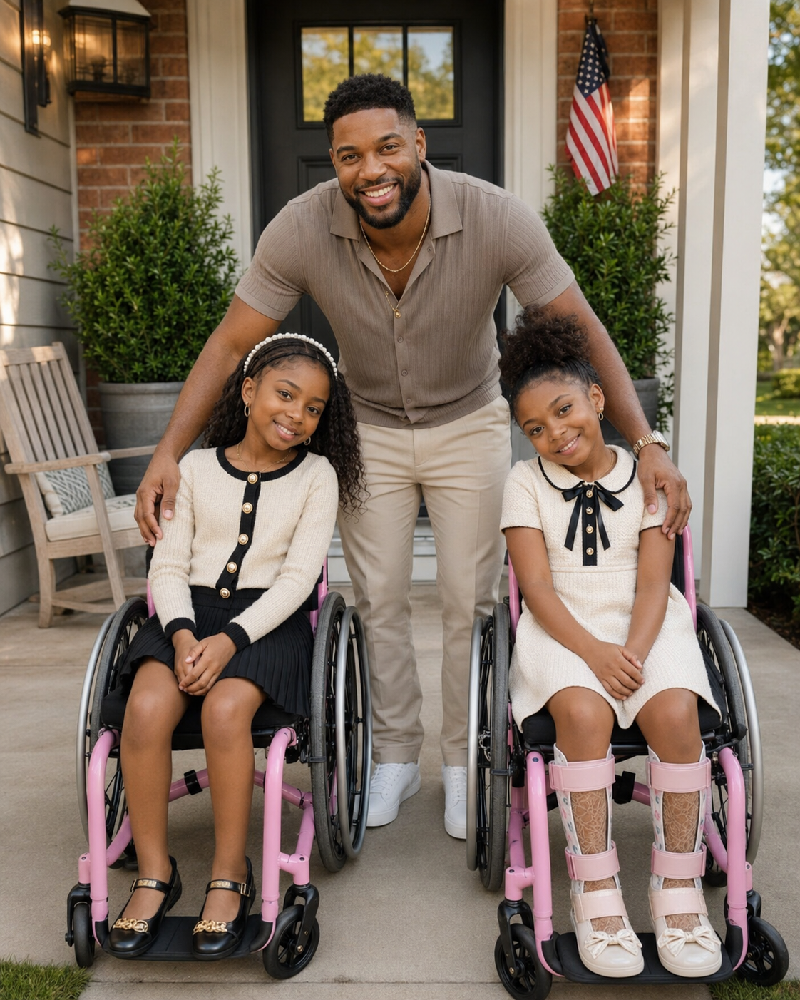 I RAISED MY DI:SABLED TWIN DAUGHTERS ALONE AFTER THEIR MOTHER WALKED OUT WHEN THEY WERE SIX—12 YEARS LATER, ON FATHER’S DAY, THEY LOOKED AT ME AND SAID, “DAD… WE’VE BEEN HIDING SOMETHING FROM YOU.”