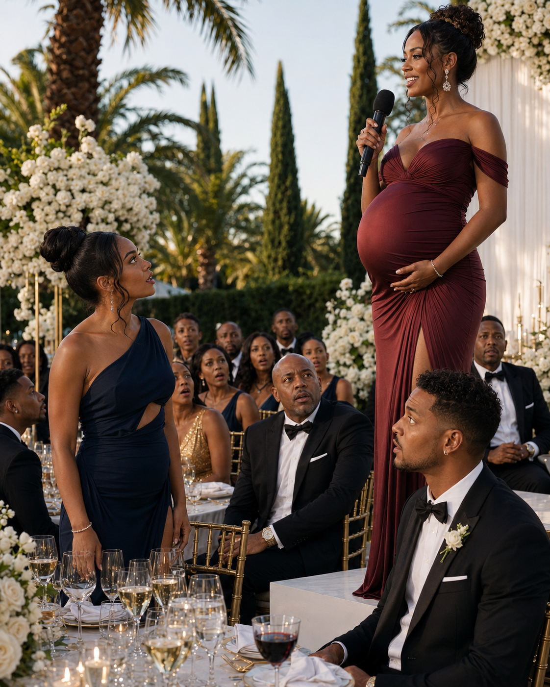 My sister became pregnant with my husband’s child. Then she revealed it through a microphone in front of three hundred guests, right in the middle of my tenth wedding anniversary celebration.