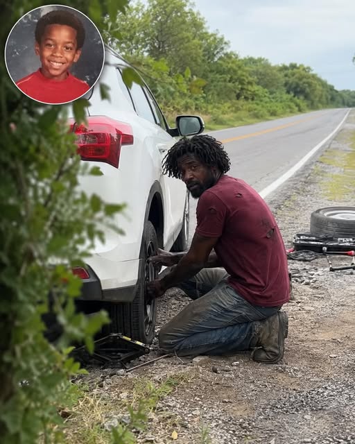 A Homeless Man Helped Me Change a Flat Tire on Route 9 Where My Son Disappeared 20 Years Ago – What He Left on My Passenger Seat Brought Me to My Knees