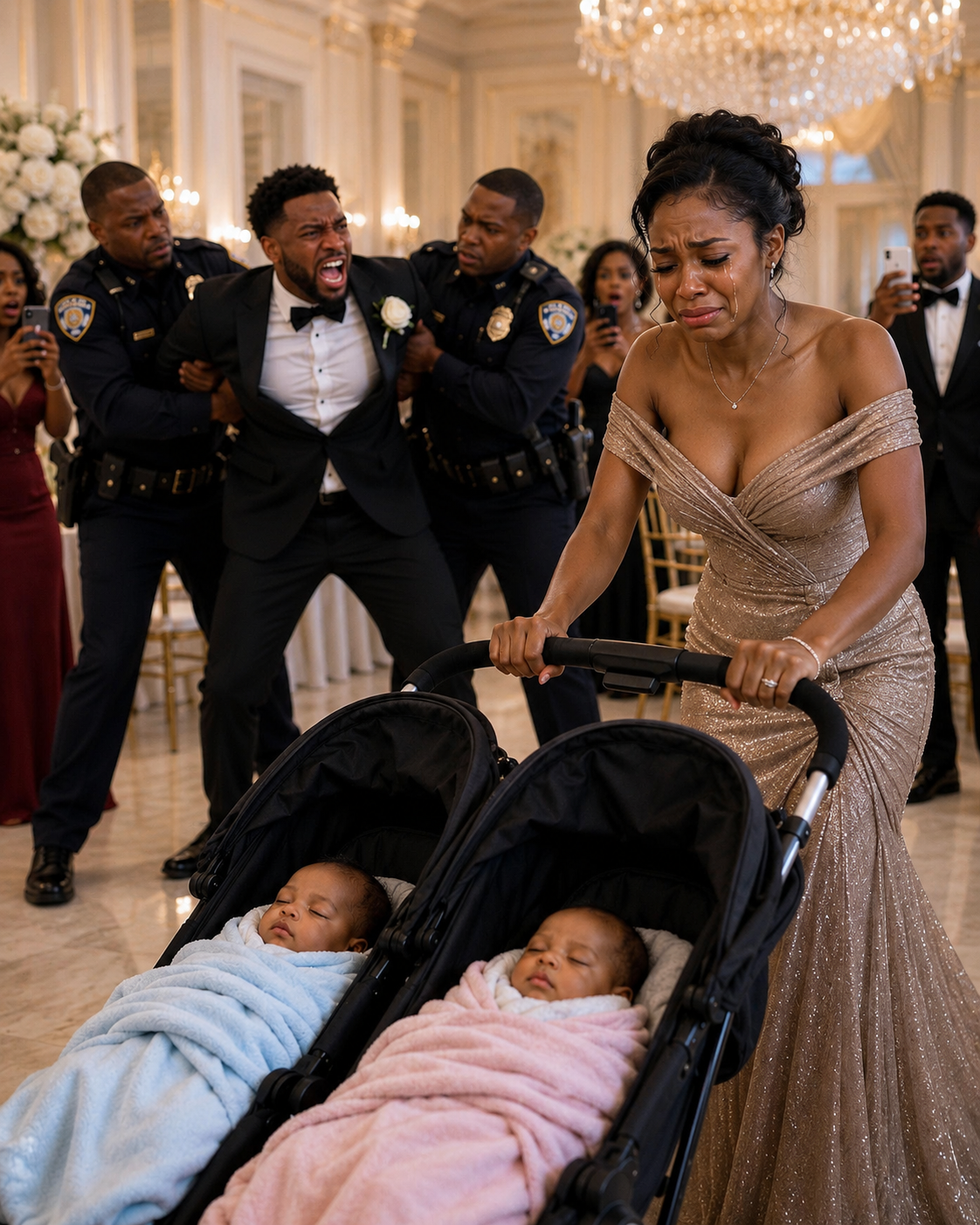 My husband never knew that I was the anonymous billionaire behind the company he was celebrating that night. To him, I was only his “plain, tired” wife who had “wrecked her body” after delivering twins. At his promotion gala, I stood holding the babies when he sh0ved me toward the exit.