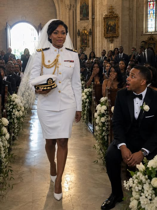 They destroyed her four wedding dresses hours before the wedding out of pure envy, but she arrived at the altar wearing something that made her own bl00d tremble with shame.
