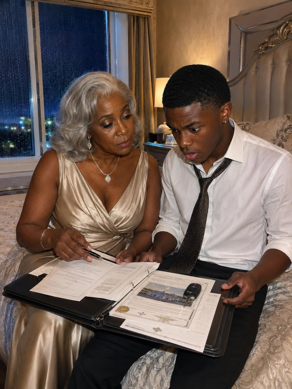 I married a 60-year-old woman, despite her entire family’s objections… but when I touched her body, a sh0cking secret came to light…