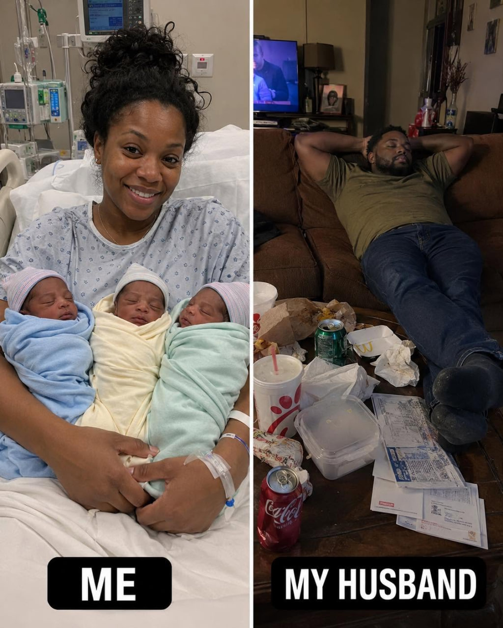I Came Home with Newborn Triplets and My Husband Humiliated Me on Instagram – So I Planned a Night He Would Never Forget