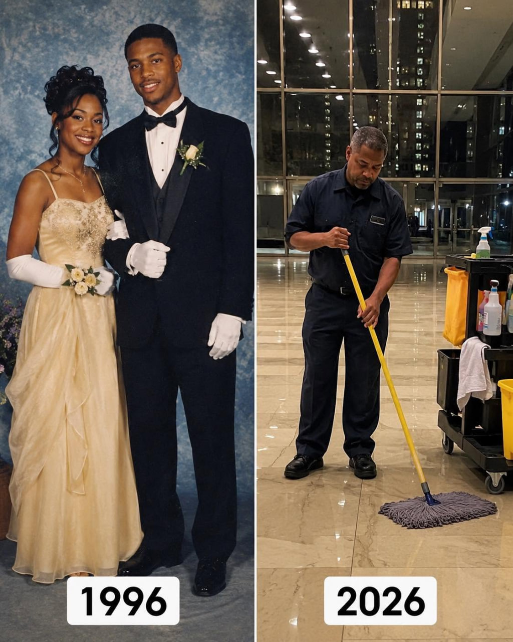 My Father Left My Pregnant Mom on Graduation Night – 30 Years Later, I Found Him Mopping the Floors in My Own Company and Decided to Change His Life