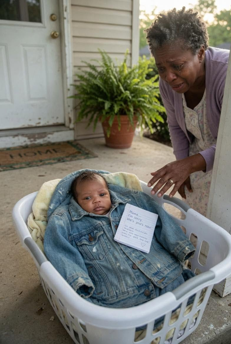 I Found a Baby Wrapped in My Missing Daughter’s Denim Jacket on My Porch – The Chilling Note I Pulled from the Pocket Made My Hands