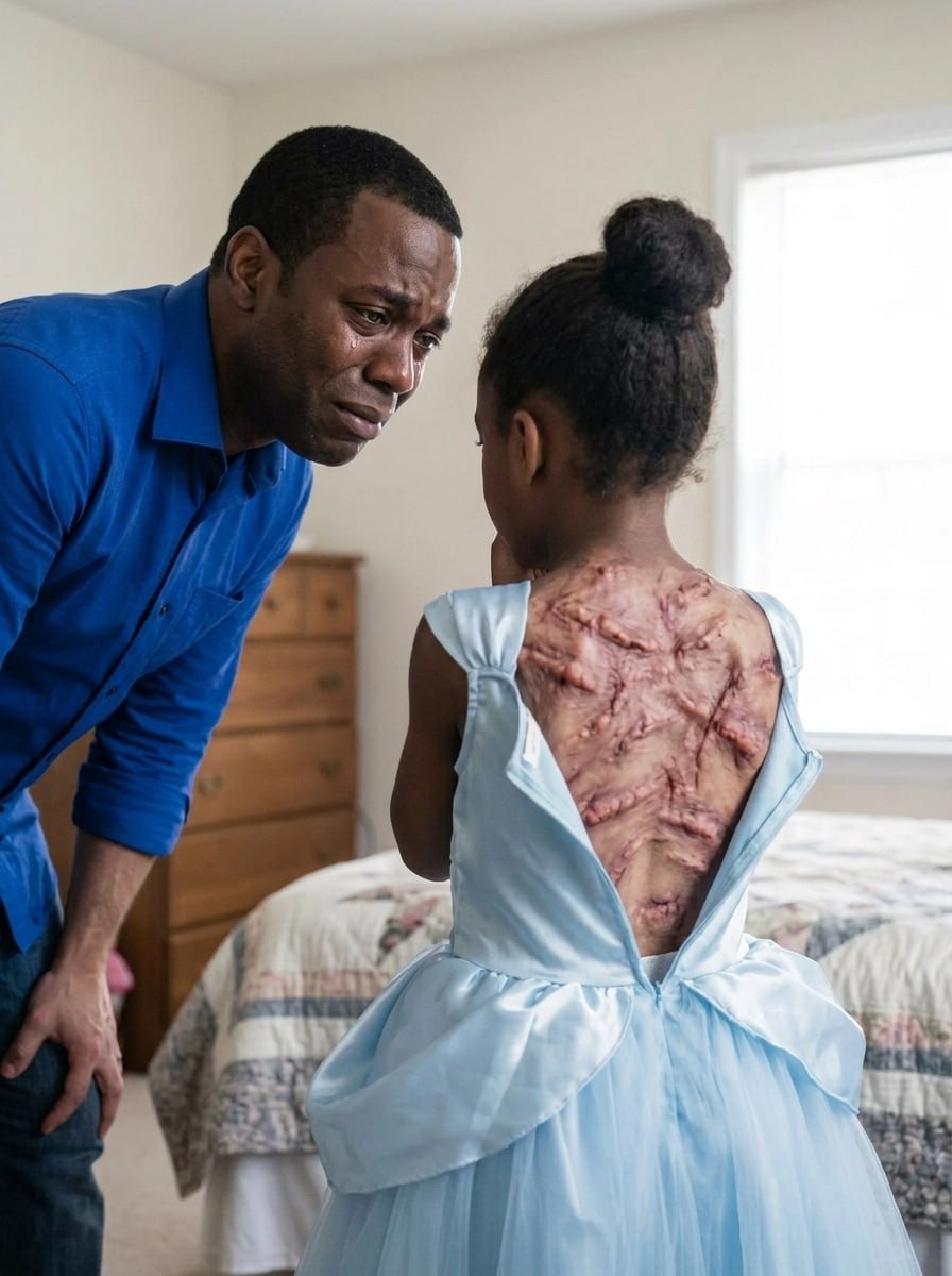 Full part: My 8-year-old daughter sent me a text saying, “DAD, COME TO MY ROOM. JUST YOU.”—then she turned around and showed me the handprints covering her back. I thought I was taking her to a piano recital that day, until one terrifying secret exposed the people she had been afraid of all along…