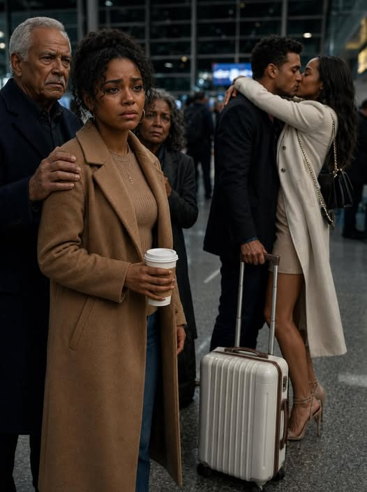 I Went To Pick Up My Parents At The Airport And Saw My Husband Kissing His Mistress While Carrying Her White Suitcase…