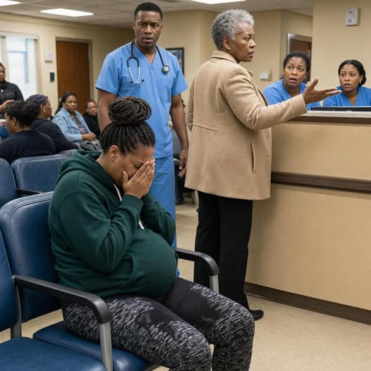 I was hunched over in the waiting room, clutching my stomach and pleading, “Please—something is wrong,” while my mother-in-law calmly told the receptionist, “She exaggerates everything.” Because I didn’t have the “proper” family member beside me, they kept sending me back to the chairs. By the time a doctor finally checked me, the quiet monitor told the whole story—and even as I collapsed, my husband’s family murmured, “See? She was never strong enough to carry a baby.”