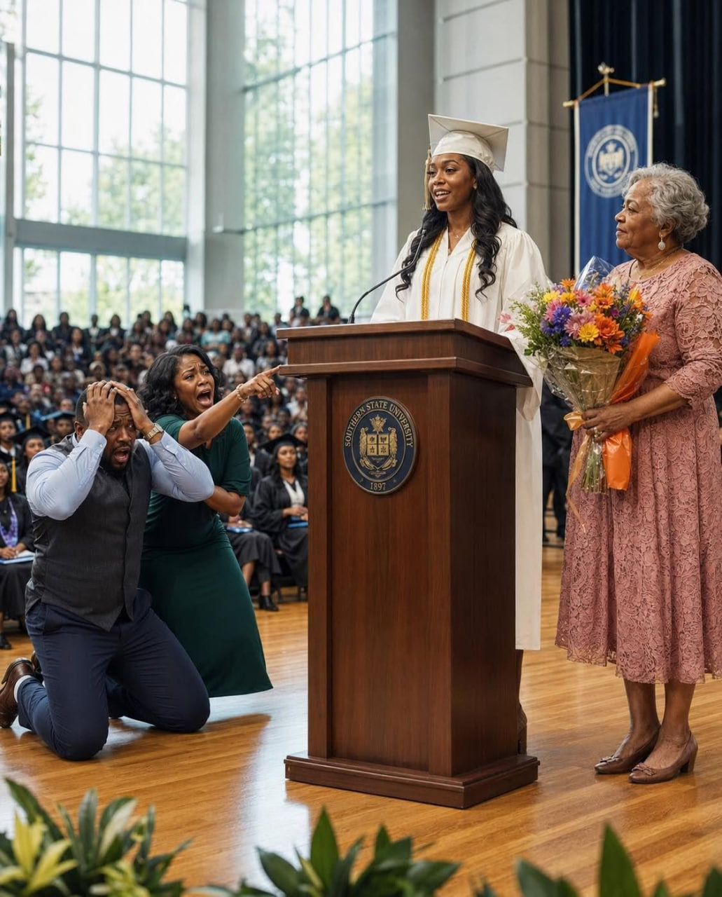 My parents abandoned me in a hospital at 13 because my ca.nc.er treatment was “too expensive.” 15 years later, hearing I was the Valedictorian of Columbia University College, they demanded VIP tickets