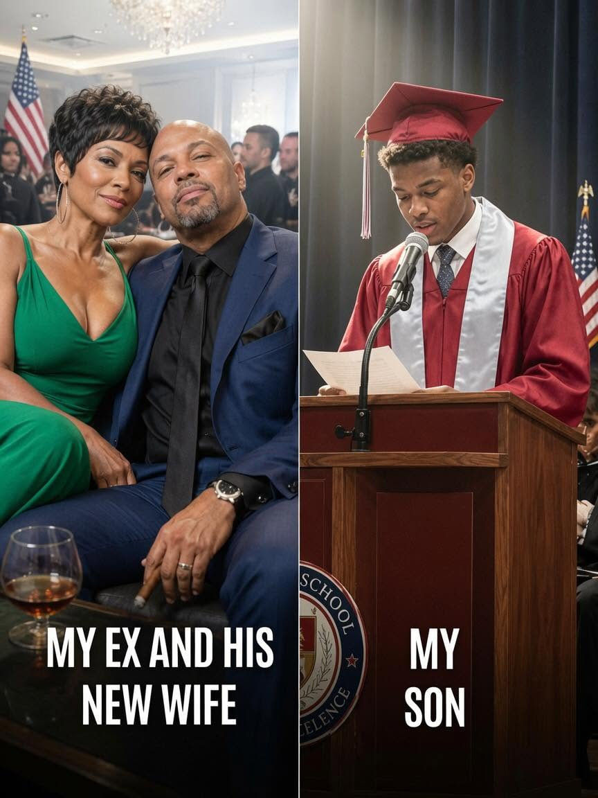 My Ex's New Wife Took My Seat at My Son's Graduation – But What My Son Said Into the Microphone Made Her Lower Her Head as Everyone Stared