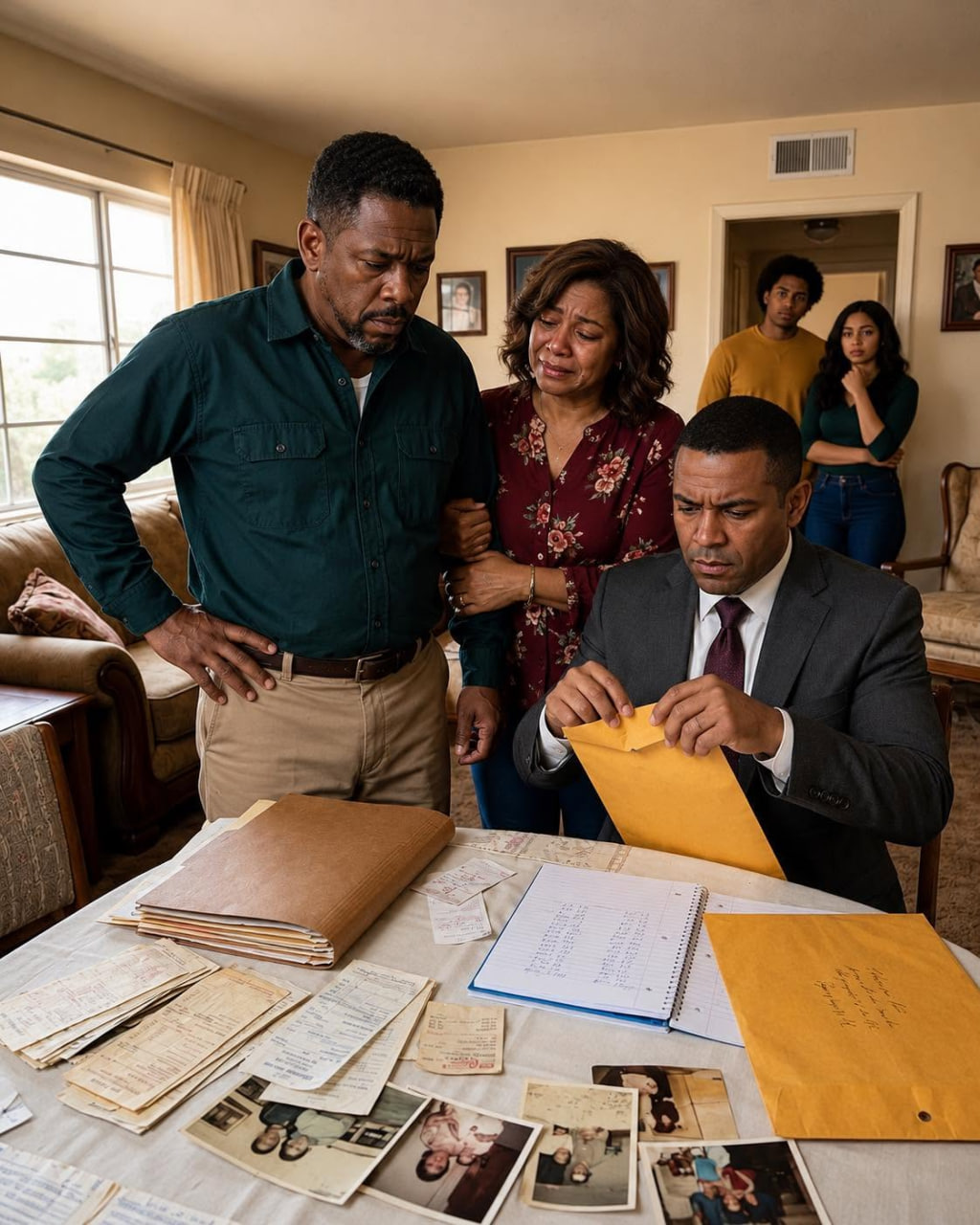 The secret letter from the father-in-law that he called a burden