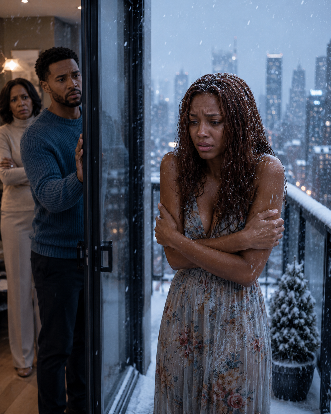 I left my wife outside in the freezing cold because my sister yelled, “That woman is using you”; when I opened the balcony door I found a fingerprint, a cigarette butt and an unfinished letter, but what destroyed me the most was knowing who those $8,000 were really for.