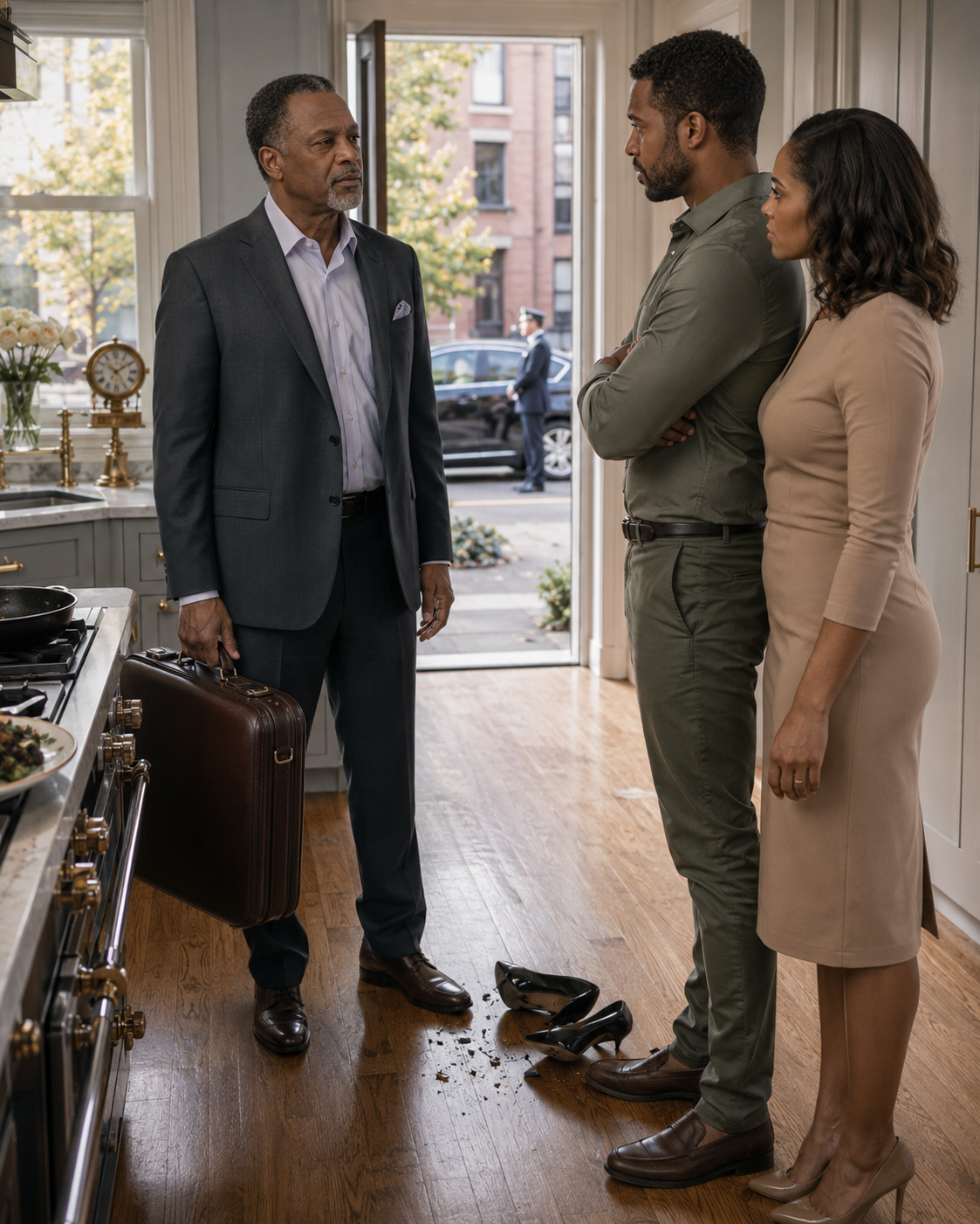 That morning, my daughter-in-law tossed her muddy shoes at my feet and ordered me to clean them. When I refused, my son walked in and said, “Apologize to my wife and do as she asks, or leave.”
