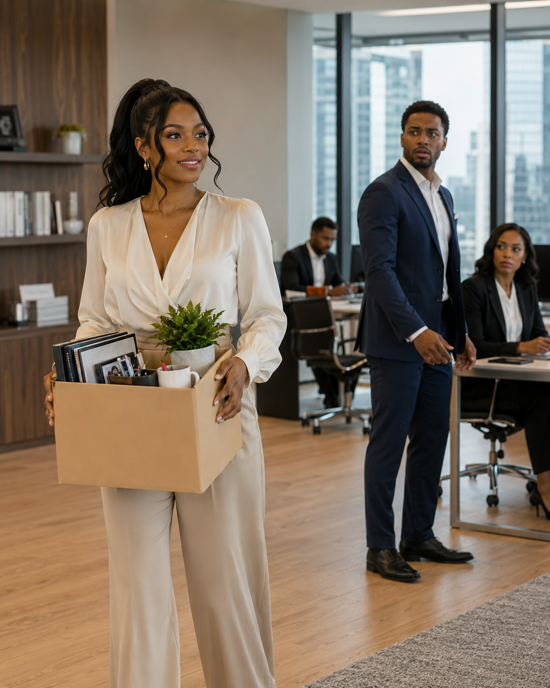 The ceo’s son-in-law quietly fired me at 9:14 am after 19 years, so i walked out with a cardboard box and smiled—because he never thought to ask my maiden name: clara tennant…