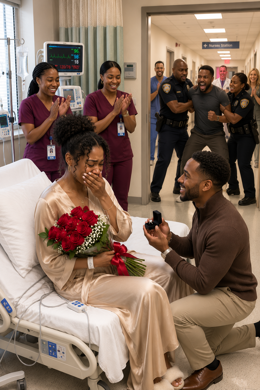 Before my surgery, my husband texted: “I want a divorce. I don’t need a sick wife.” The patient in the next bed comforted me. “If I survive this, we should get married,” I said. He nodded. A nurse gasped: “Any idea who you just asked?”