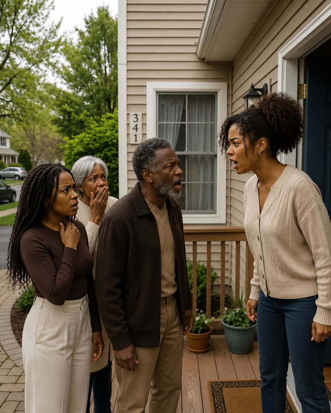 My parents skipped the funeral of my husband and two children because it was my sister’s birthday. When I begged them to come, my father calmly said,