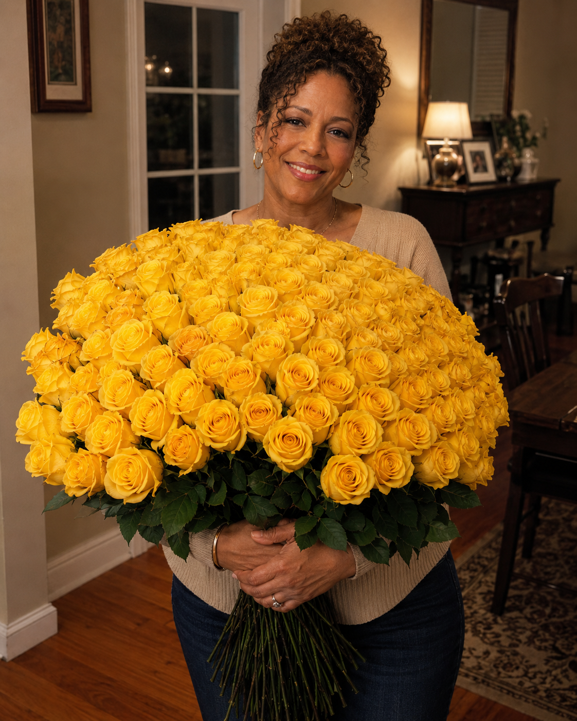 I Received 100 Yellow Roses While My Husband Was Away on a Business Trip – The Number of Flowers Made Me Call the Police